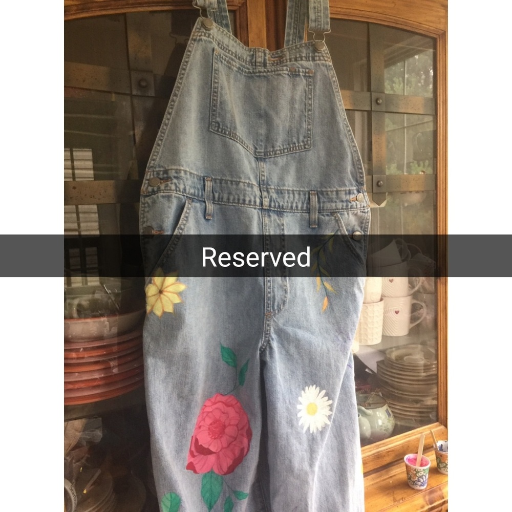 Handpainted Overalls